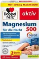 Produktbild: Doppelherz Magnesium 500 für die Nacht 60 Stück