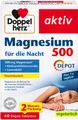 Produktbild: Queisser Pharma GmbH & Co. Doppelherz Aktiv Magnesium 500 Für die Nacht 60 Tabletten - 60 Tabletten 18380925