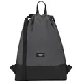 Produktbild: LARKSON Turnbeutel Damen & Herren Grau - No 7 - Rucksack Damen für Sport und Festival - Beutel Rucksack Klein mit Innentasche - Außentasche für Schnellzugriff