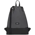 Produktbild: Turnbeutel Damen & Herren Grau - No 7 - Rucksack Damen für Sport und Festival...