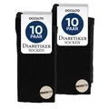 Produktbild: Occulto Herren Diabetikersocken 10er Pack (Modell: Goetz) 10Blk 43-46