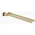 Produktbild: Dornbracht MADISON Handtuchhalter, 2-teilig, schwenkbar, 83210361-39, Farbe: Dark Brass gebürstet