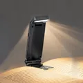 Produktbild: JIEYUCHU Leselampe mit Klemmen, LED-Licht für Bücher und Bett, USB, wiederaufladbar, 3 Farbmodi und 5 Helligkeitsstufen, Geschenk für Liebhaber