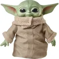 Produktbild: Star Wars „The Child“ Plüschfigur, ca. 28 cm, Kuschelfigur Yoda The Mandalorian - Beige/Grün