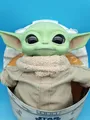 Produktbild: Star Wars Mandalorian The Child Baby Yoda Plüschfigur Grogu Neu OVP ca. 28cm