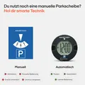 Produktbild: Elektronische Parkscheibe OOONO P-DISC NO1 - Digitale Parkuhr KBA zugelassen