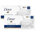 Produktbild: Dove Orginal Beauty Cream Bar 3 in 1, reinigt, spendet Feuchtigkeit und pflegt, sulfatfreie Badeseife für weiche und geschmeidige Haut, geeignet für die tägliche Anwendung, 6 x 90 g, 2er-Pack