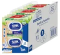 Produktbild: Tempo Toilettenpapier, feucht, sanftundsensitiv Trio-Pack (18 Packungen x je 42 Blatt), Großpackung, 1 kg
