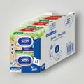 Produktbild: Tempo Sanft Sensitiv Toilettenpapier, 18x42 Blatt, Feuchttücher Trio
