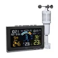Produktbild: Spring Breeze Funk-Wetterstation 35.1140.01 inkl Windmesser mit Farbdisplay W...
