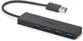 Produktbild: Anker 4-Port USB 3.0 Ultra Flacher Datenhub, Geeignet für Macbook, Mac Pro/mini