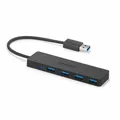 Produktbild: Anker Ultra Slim 4-Port USB 3.0 Datenhub MacBook PC Windows Laptops Schwarz