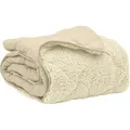 Produktbild: vidaXL Ganzjahresbettdecke Gepolstert Creme 135 x 220 cm - Creme
