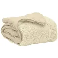 Produktbild: vidaXL Ganzjahresbettdecke Gepolstert Creme 135 x 220 cm