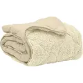 Produktbild: Ganzjahresbettdecke Gepolstert Creme 135 X 220 Cm Vidaxl