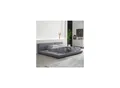 Produktbild: HOME DELUXE Bett mit Ablage GALAXIS 140x200 cm Grau ohne Matratze