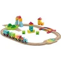 Produktbild: lupilu® Holz Eisenbahnset »Montessori-Set / Unterwasserwelt« (Montessori)