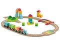 Produktbild: lupilu® Holz Eisenbahnset »Montessori-Set« - B-Ware neuwertig