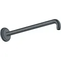 Produktbild: hansgrohe AXOR Montreux Brausearm 389 mm Classic, Wandmontage, 27348340, Farbe: Brushed Black Chrome