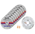 Produktbild: kwb Trennscheibe Dünn- + Diamanttrennscheiben-Set 125x1.0, 10-tlg 712032
