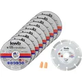 Produktbild: kwb  712032 Trennscheiben-Set 125 mm 10 St.