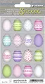Produktbild: HERMA 1724 Aufkleber Ostereier Bunt klein, 48 Stück, Ostern Sticker mit Ostermotiven, Happy Easter Etiketten für Ostergeschenke Osterdeko Scrapbooking Dekoration Geschenk Briefe DIY Basteln