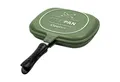 Produktbild: Delphin.sk Grillpfanne Delphin ProfiPan Outdoor Pfanne Grün Aluminium Camping Bratpfanne 28cm, Aluminium