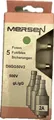 Produktbild: 5x Mersen 2A Sicherungseinsätze 5 Stück 500V Sicherungseinsätze 2A Diazed DII 2A