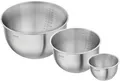 Produktbild: ZWILLING Fresh & Save BOWLS Schüssel Set Edelstahl 3-tlg, S-12 cm, M-18 cm, L-24 cm