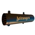 Produktbild: Zeitungsrolle Zeitungsbox Zeitungsfach in Schwarz Matt +Verschluß Zeitungsrollen