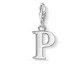 Produktbild: Thomas Sabo Damen Charm-Anhänger P Buchstabe Charm Club 925 Sterling Silber 0190-001-12