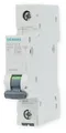 Produktbild: Siemens 5SL41016 Leitungsschutzschalter 1-polig, B-Charakteristik, 1A