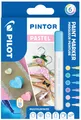 Produktbild: 6 PILOT Pigmentmarker PINTOR, medium, 6er Set 'PASTEL'