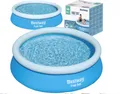 Produktbild: Bestway 57392 Fast Set Pool 183x51 cm – Aufblasbarer Kinderpool ohne Pumpe