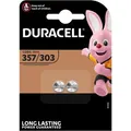 Produktbild: Duracell Knopfzelle 357 / V13GS / SR44 / SR1154, 170 mAh, 2 Stück