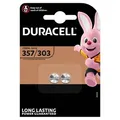 Produktbild: DURACELL Knopfzellen 357/303 Silberoxid 1,55 V, 2 St.