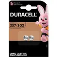 Produktbild: SR44 357 / 303 MultiDrain Silberoxid Batterie Duracell 1,55 V - 2er Verpackung