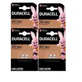 Produktbild: 4 x 2er Blister Duracell 357/303 Knopfzelle Batterie V357 V303 SR44, 1.5V