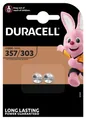 Produktbild: Duracell Knopfzelle 357/303 SR44 Silberoxid 1,5V 2er Blister Uhr Batterie
