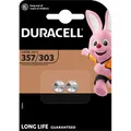 Produktbild: 2x Duracell Knopfzelle  Uhren  Batterie  357/303  SR44  1,5V  1x 2er Bli.