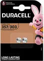 Produktbild: 2 x Duracell 357/303 SR44SW SR44W SR44 Knopfzelle Batterie - 1 x 2er VPE
