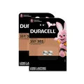 Produktbild: 2x 2er Blister Duracell 357/303 Knopfzelle Batterie V357 V303 SR44 1,5V
