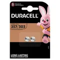 Produktbild: DURACELL Knopfzellen 357/303 Silberoxid 1,55 V, 2 St.