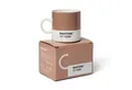Produktbild: PANTONE Espressotasse Porzellan, 120 ml, CoY 2025 - Mocha Mousse 17-1230, inkl. Geschenkbox