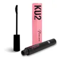 Produktbild: KU2 Cosmetics Hyaluron Mascara Schwarz – Pflegende Wimperntusche für Lange & Geschwungene Wimpern – Volumen & Long Lasting Curl Lift Effekt – 8,5 ml