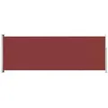 Produktbild: vidaXL Seitenmarkise Ausziehbar 220x600 cm Rot