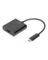 Produktbild: DIGITUS Externer Videoadapter USB-C 3.1 HDMI Schwarz (DA-70852)