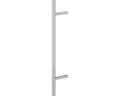 Produktbild: Stoßgriff Hoppe E5012 schräge Stütze L 800 mm Lochabstand 560 mm edelstahl