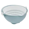 Produktbild: keeeper 2-in-1 Schüssel und Sieb, Klein, Spülmaschinengeeignet, Stella, Nordic Blue (Blau)