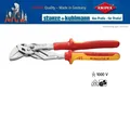 Produktbild: KNIPEX 86 06 250 Zangenschlüssel 250mm VDE isoliert bis 1000 V Spannweite 46 mm